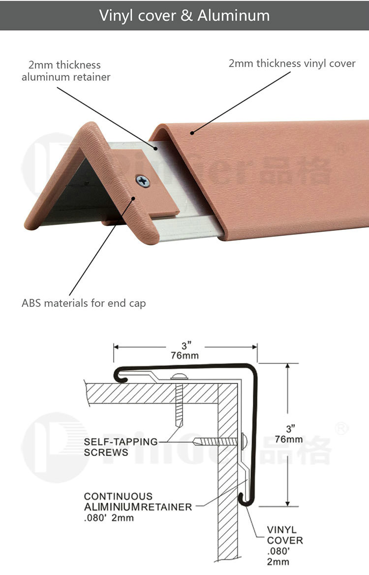 Office Building Wall Corner Protection