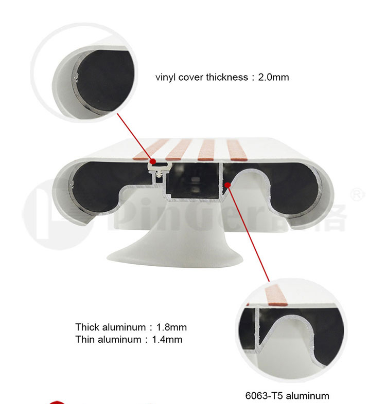 High Quality Vinyl Hand Railings Hospital