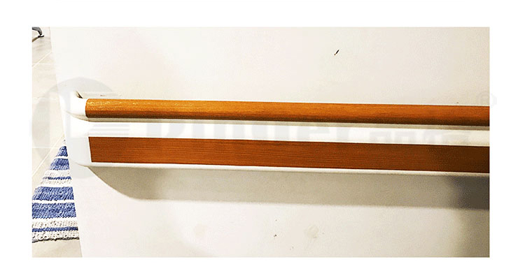 Hospital Anti-collision PVC Aluminium Wall Bumper