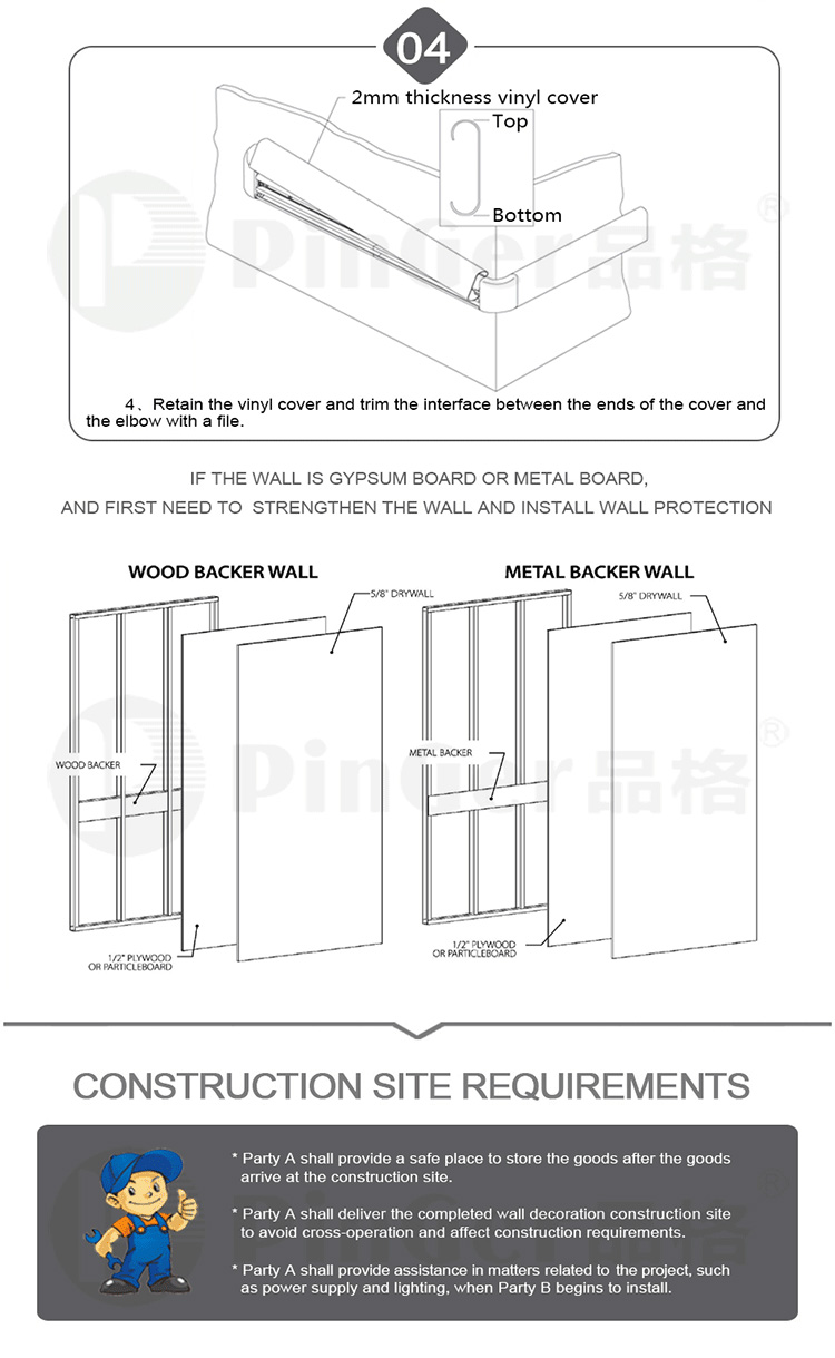 Hot Selling Metope Anti-Collision Handrails