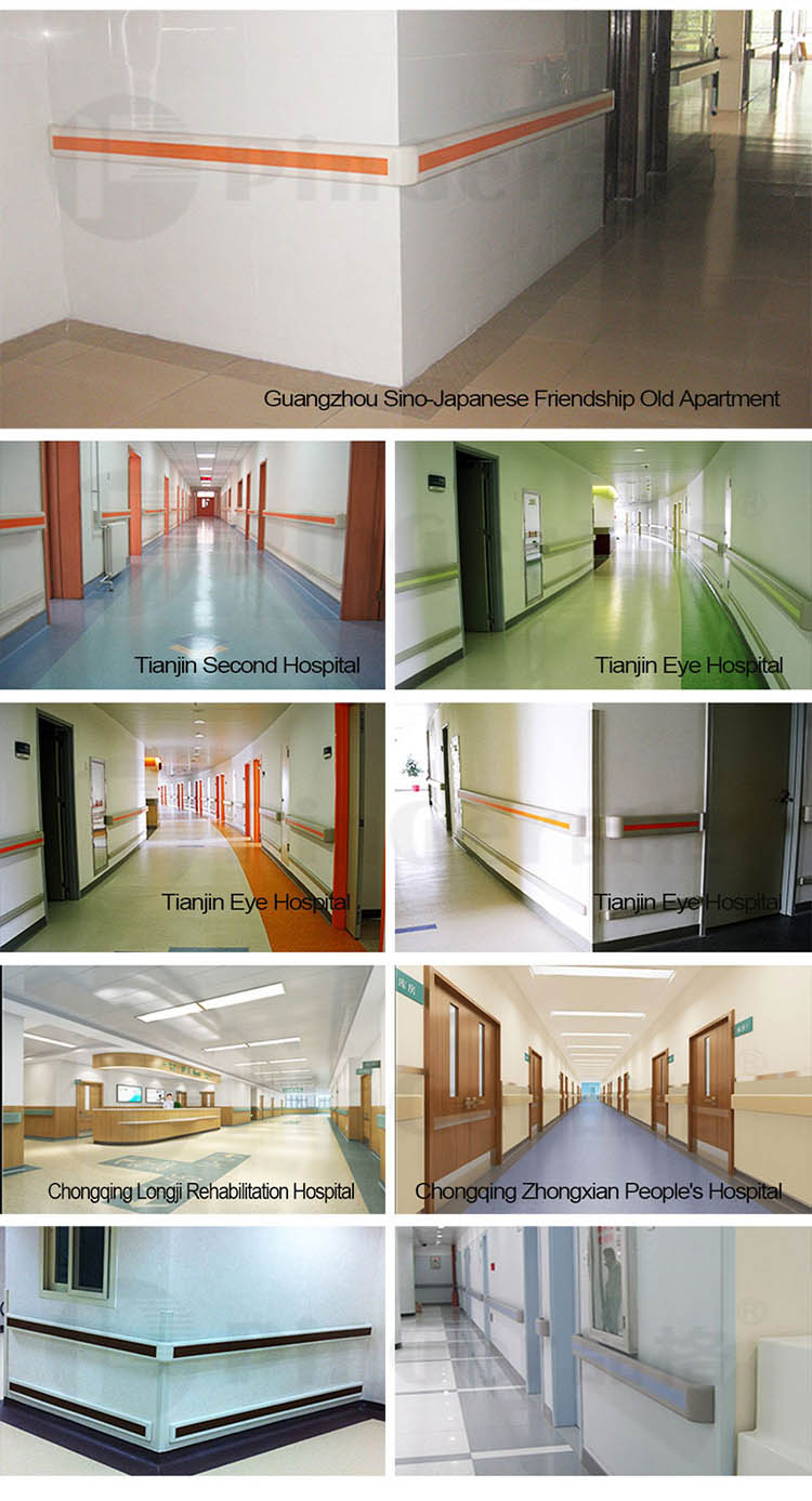 High Quality Vinyl Hand Railings Hospital