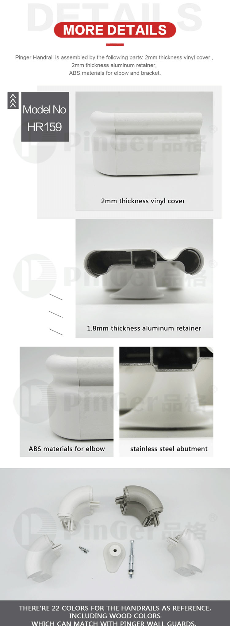 PVC-u Wall Protection Profiles