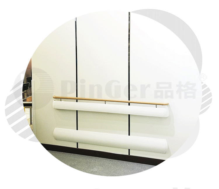 Anti collision Vinyl Wall Protection Guards Handrail