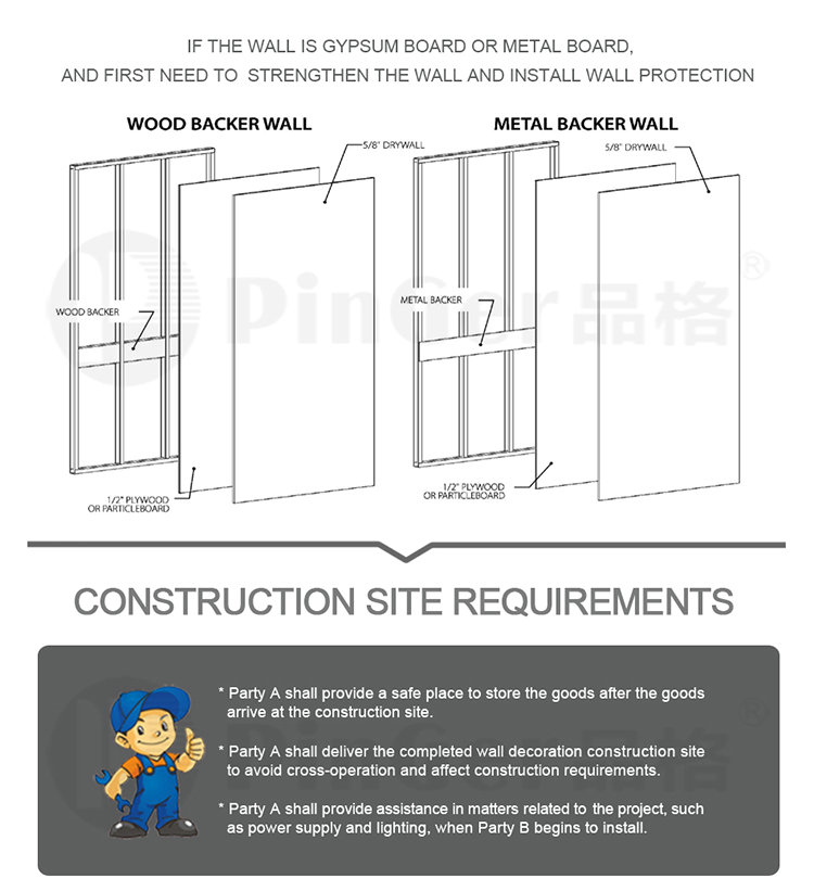 Door And Wall Protection Vinyl Crash Handrail