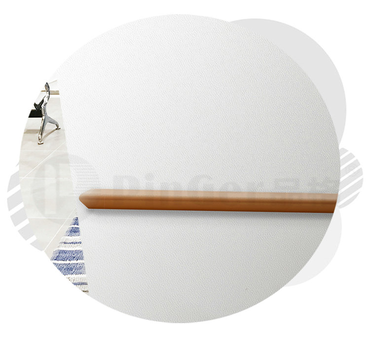 133mm Hospital Wall Protection Vinyl Crash Handrail