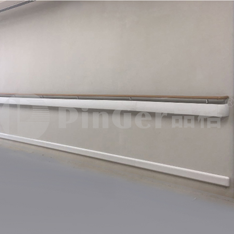 Indoor Anti-Collisioncorridor Metope PVC Handrails