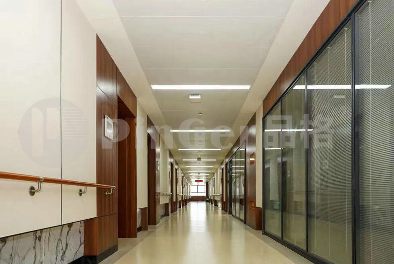 Hospital Antibacterial Solid Wood Handrail