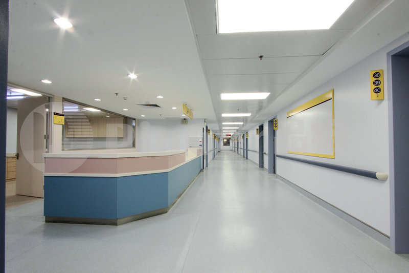 Hospital Anti-collision PVC Aluminium Wall Bumper