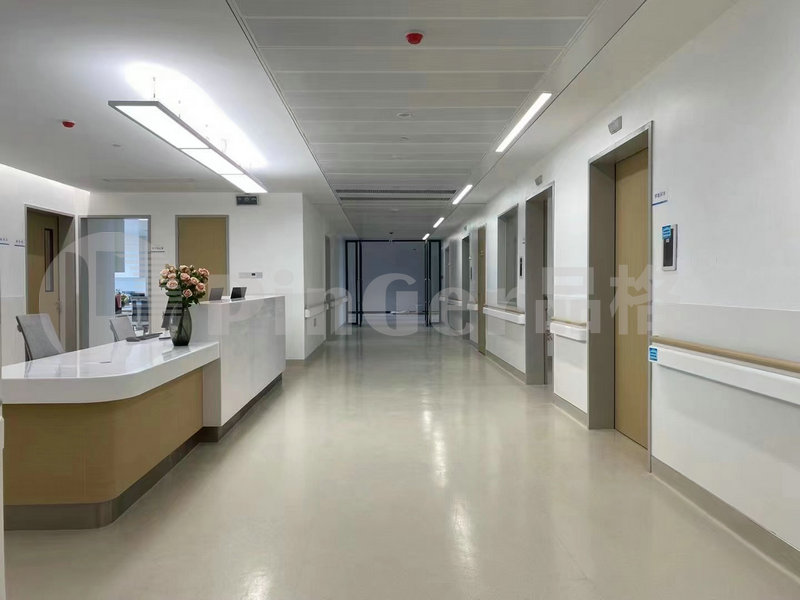 Hospital Anti-collision PVC Aluminium Wall Bumper