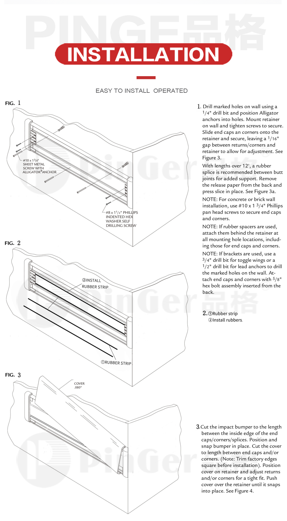 Hospital High Impact Wall Guard Protection