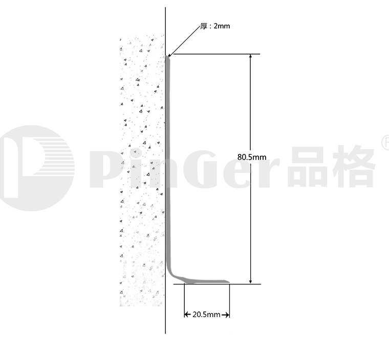 Hotel Decoration Vinyl Wall Base
