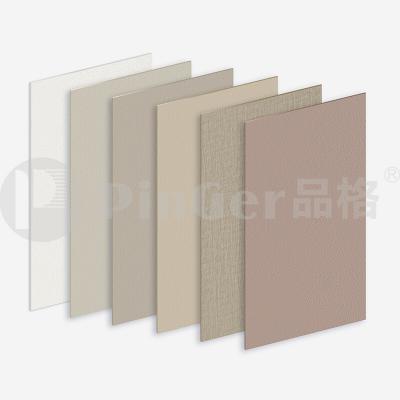 Waterproof decorative vinyl wall sheet