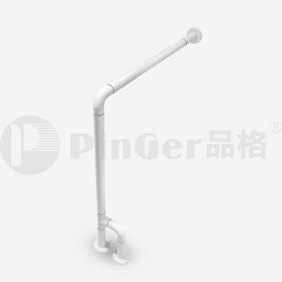 Nylon grab bars for fiberglass showers