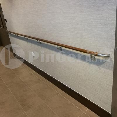 Hospital Antibacterial Solid Wood Handrail