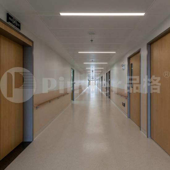 Hospital Used Decorative Vinyl Crash Handrail