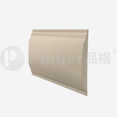 Plastic protective wall guards