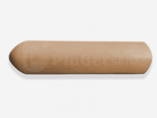 Wood Color Triangular Wall Guard
