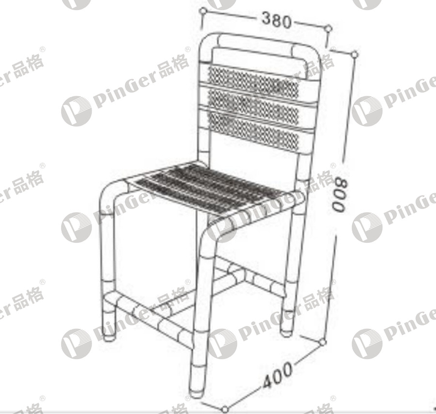 Pinger Shower Seat GB024 CAD Drawing