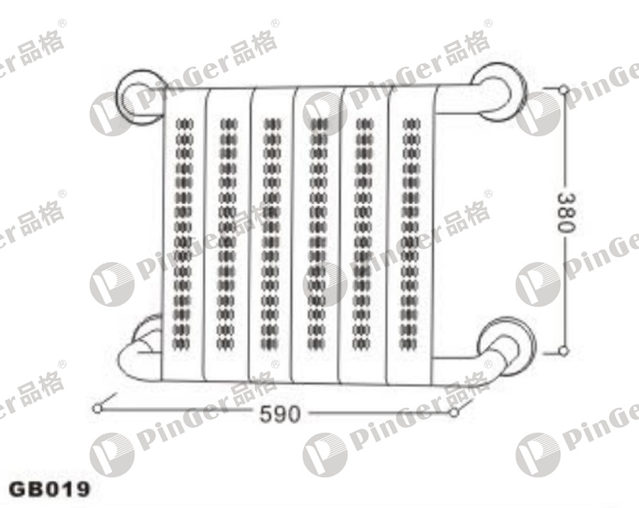 Pinger Shower Seat GB019 CAD Drawing