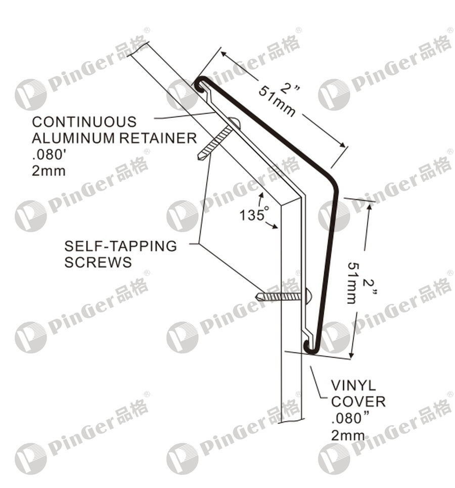 Pinger Corner Guard CG513 CAD Drawing