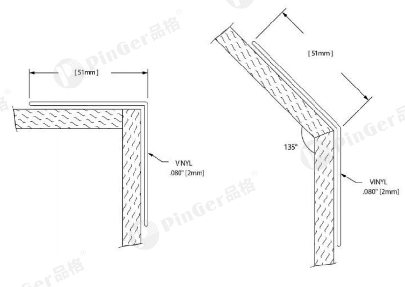 Pinger Corner Guard CG51 CAD Drawing