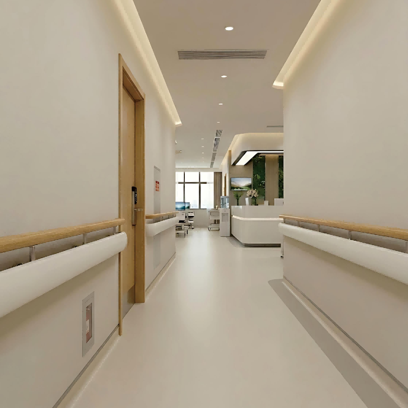 200mm Height Series Vinyl and aluminum Handrail
